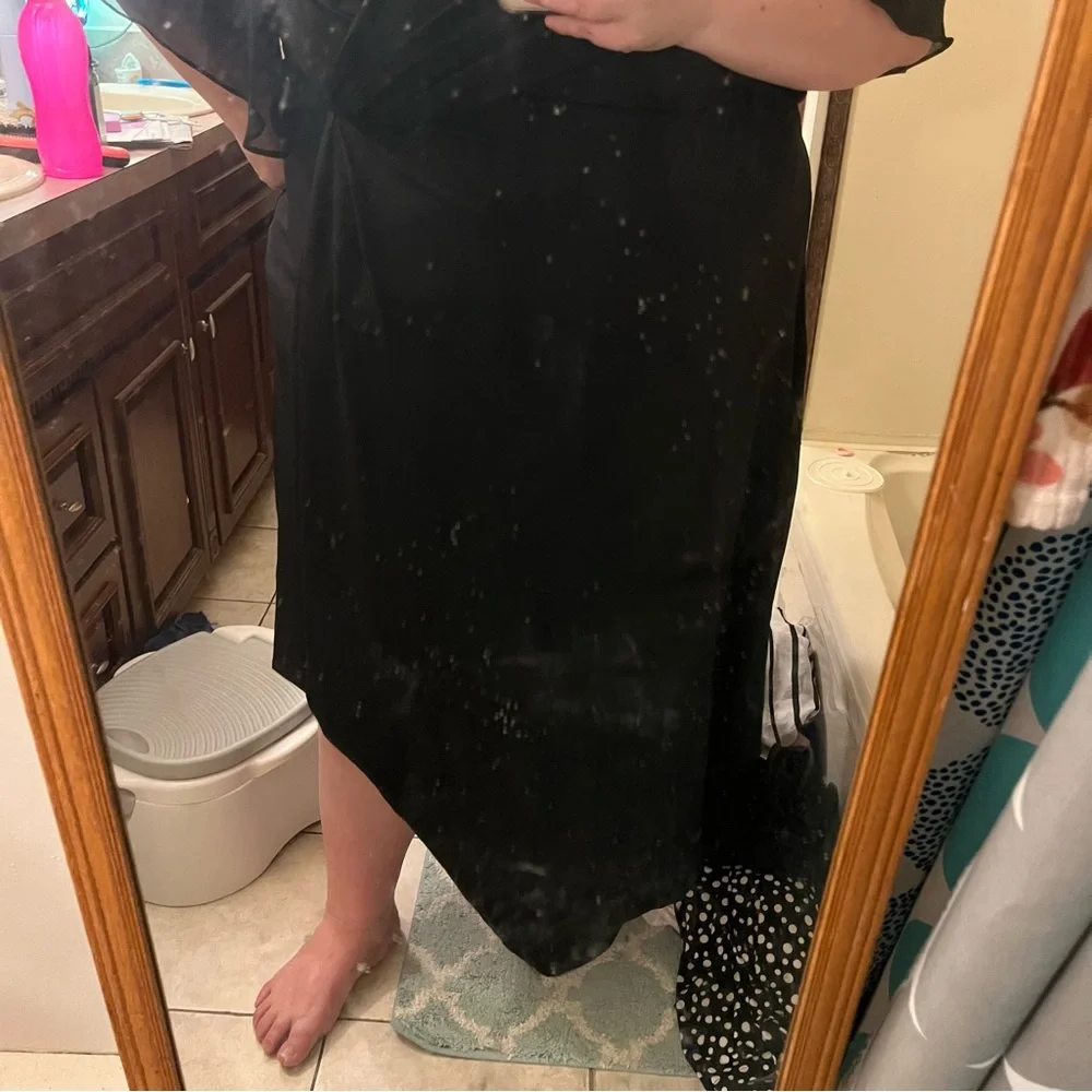 NWT Avenue Women’s Plus Size Black Dress 26/28 4X - Picture 7 of 9